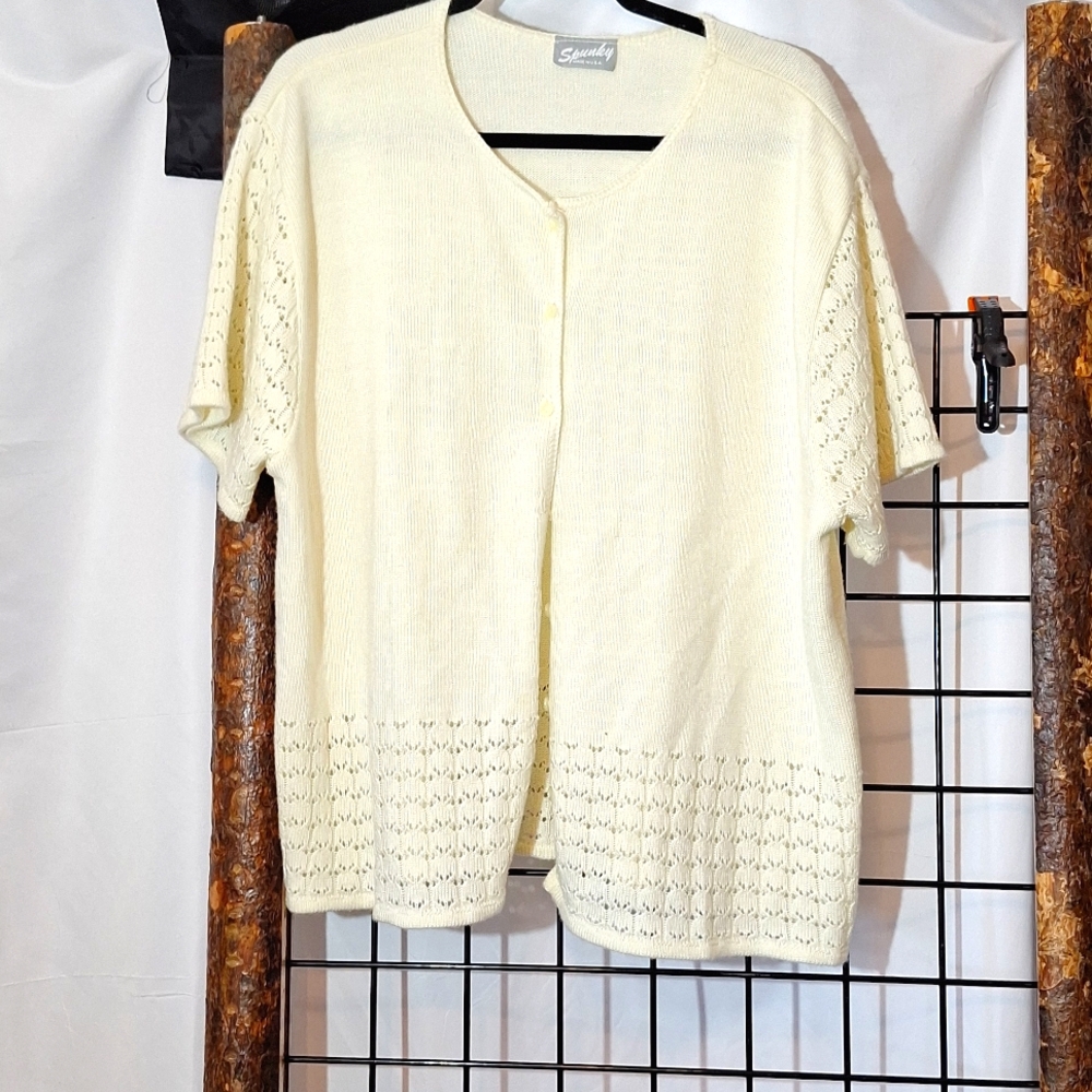 SPUNKY CARDIGAN SWEATER   XL